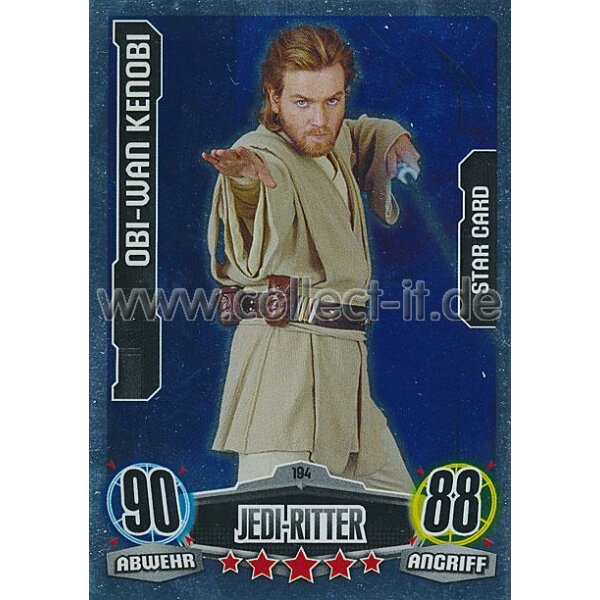 FAMOV1-194 - OBI-WAN KENOBI - Star Card - Jedi-Ritter - Die Republik