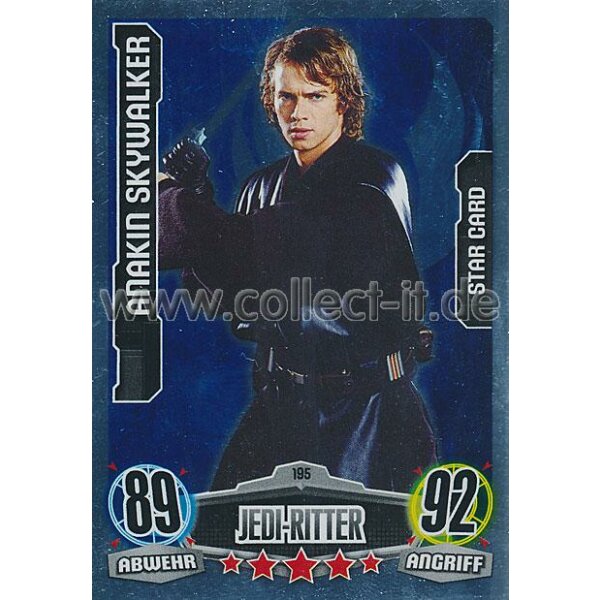 FAMOV1-195 - ANAKIN SKYWALKER - Star Card - Jedi-Ritter - Die Republik