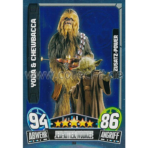 FAMOV3-203 - YODA & CHEWBACCA - Jedi-Ritter/Wookie - Die Republik - Zusatz-Power