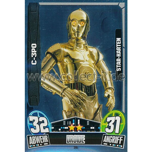 FAMOV3-211 - C-3PO - Droide - Die Allianz - Star-Karte