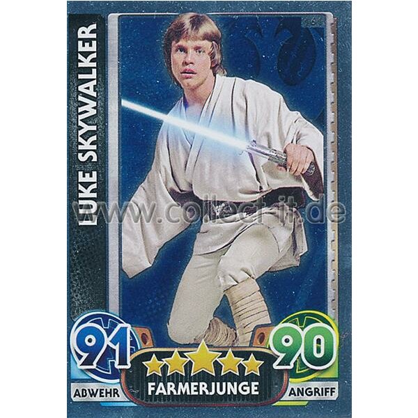 FAMOV4 - 161 - Luke Skywalker - Farmerjunge - Spiegelfolienkarten