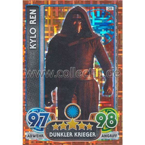 FAMOV4 - S39 - Kylo Ren - Dunkler Krieger - Erste Ordnung - Spezial Karte