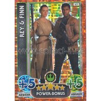 FAMOV4 - S47 - Rey & Finn - Power-Bonus - Der Widerstand - Spezial Karte