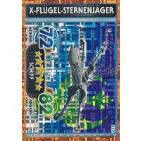 FAMOV4 EXTRA - 119 - X-Flügel-Sternenjäger - Der Widerstand - Glitzer-Karte