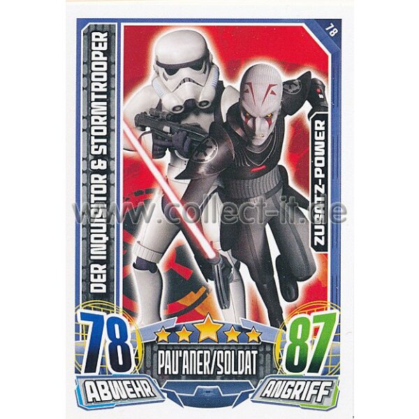 RA-078 - DER INQUISITOR & STORMTROPPER - Pauaner/Soldat - Zusatz-Power