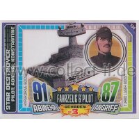 RA-134 - STAR DESTROYER / ADMIRAL KONSTANTINE - Fahrzeug & Pilot - Super-Boost-Karten
