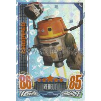 RA-177 - CHOPPER - Rebell - Star Wars Glitzer-Karten