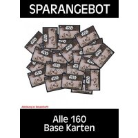 SWRO - Spar 8 - Alle 160 Base Karten - Deutsch - Star...