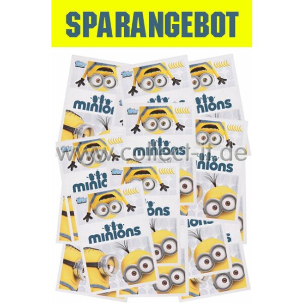 TOPPS - Minions - Sammelkarten - Spar 3 - 50 verschiedene Base Karten