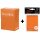 Ultra Pro Deck Box + 60 Deck Protector Sleeves - Orange