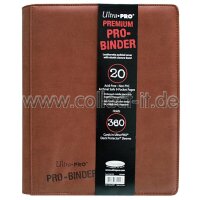 Ultra Pro Premium Pro-Binder - Sammelalbum DIN A4 Braun