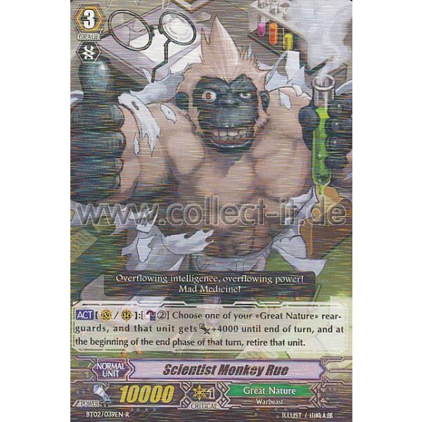 BT02/039 - Scientist Monkey Rue