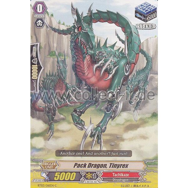 BT03/061 - Pack Dragon, Tinyrex