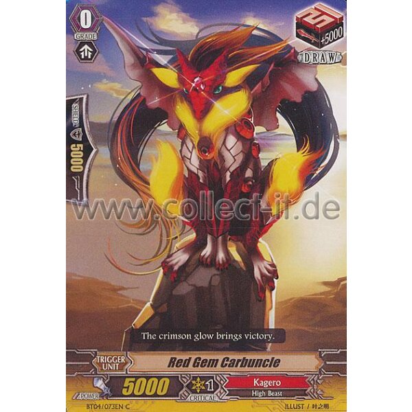 BT04/073 - Red Gem Carbuncle