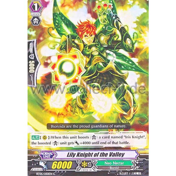 BT05/050 - Lily Knight of the Valley