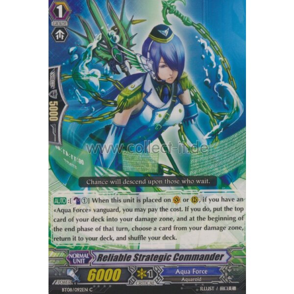 BT08/092 - Reliable Strategic Commander