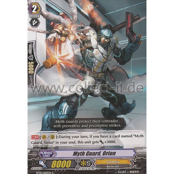 BT10/065 Myth Guard, Orion