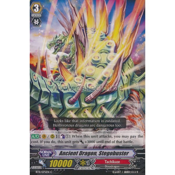 BT11/075 Ancient Dragon, Stegobuster