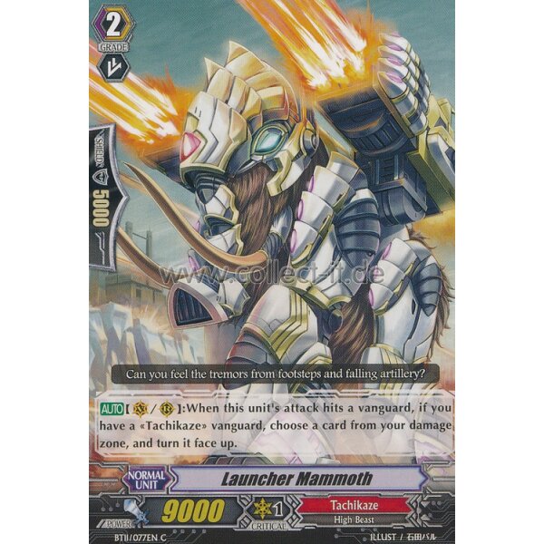 BT11/077 Launcher Mammoth