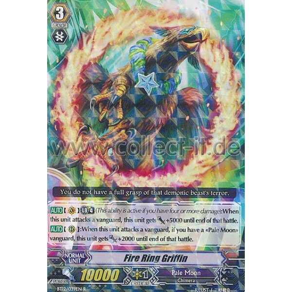 BT12/039 Fire Ring Gryphon