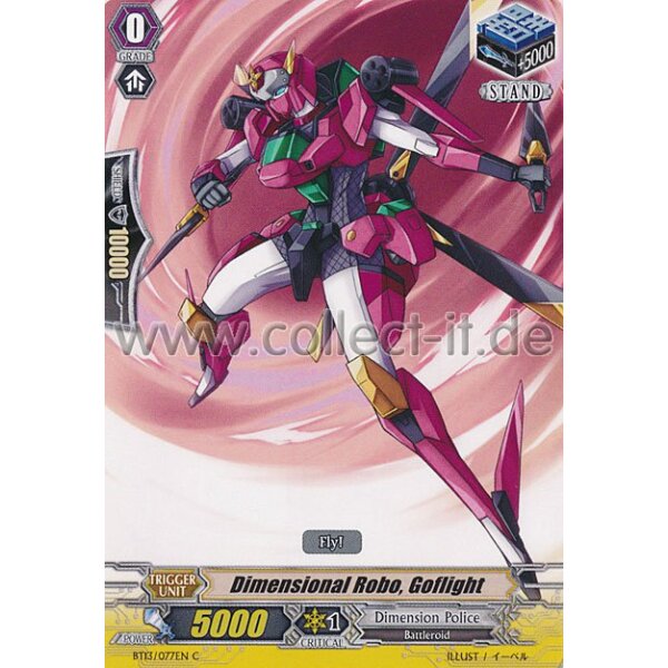 BT13/077 Dimensional Robo, Goflight