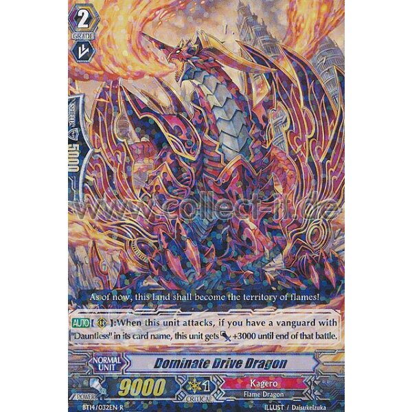 BT14/032 Dominate Drive Dragon