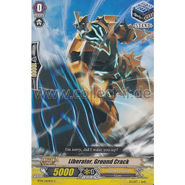 BT14/064 Liberator, Ground Crack