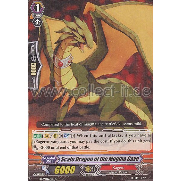 EB09/027 - Scale Dragon of the Magma Cave