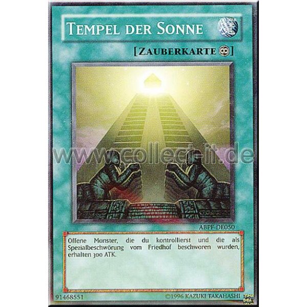 ABPF-DE050 Tempel der Sonne - Unlimitiert