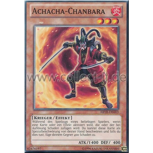 ABYR-DE003 Achacha-Chanbara - Unlimitiert