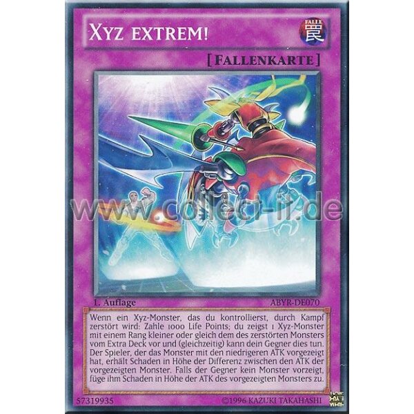 ABYR-DE070 Xyz Extrem! - 1. Auflage