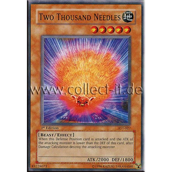 AST-027 - Two Thousand Needles - 1. Edition