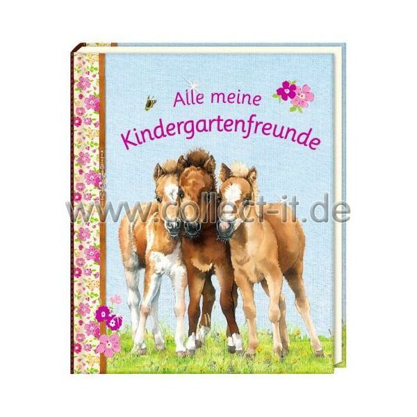 Freundebuch - Alle meine Kindergartenfreunde - Pferdefreunde