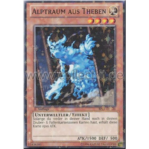 BP01-DE134 Alptraum aus Theben - Starfoil