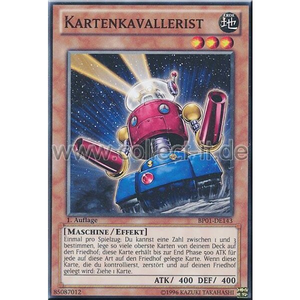 BP01-DE143 Kartenkavallerist