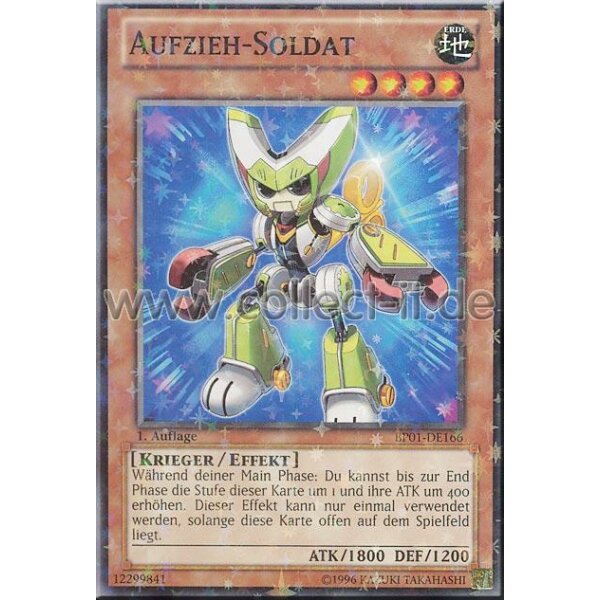 BP01-DE166 Aufzieh-Soldat - Starfoil