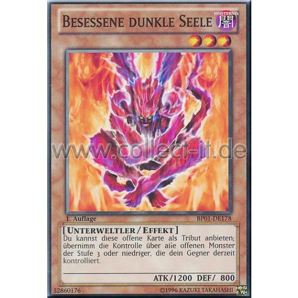 BP01-DE178 Besessene Dunkle Seele