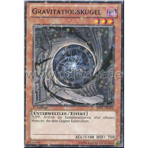 BP01-DE192 Gravitationskugel - Starfoil