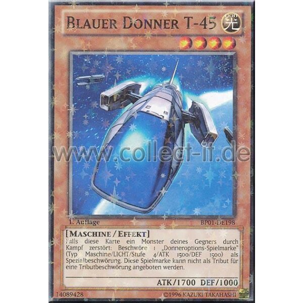 BP01-DE198 Blauer Donner T-45 - Starfoil