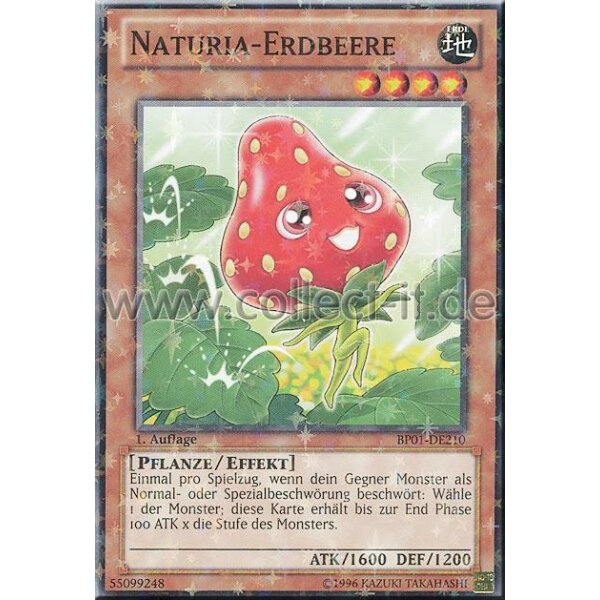 BP01-DE210 Naturia-Erdbeere - Starfoil