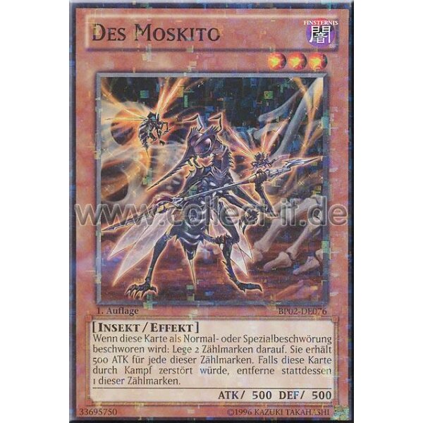 BP02-DE076 Des Moskito - Mosaic Rare