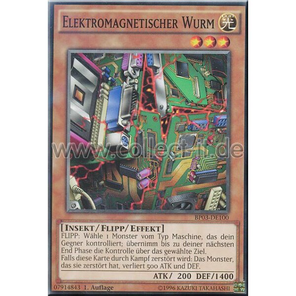 BP03-DE100 Elektromagnetischer Wurm - Common