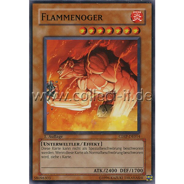 CDIP-DE014 - Flammenoger