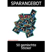 Soy Luna - Panini Sammelsticker - 50 gemischte Sticker