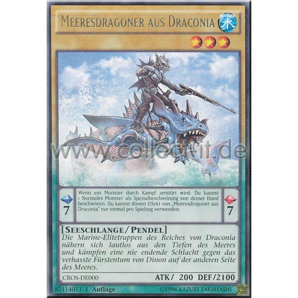 CROS-DE000 Meeresdragoner aus Draconia - 1. Auflage