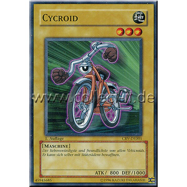 CRV-DE001 Cycroid - 1. Auflage