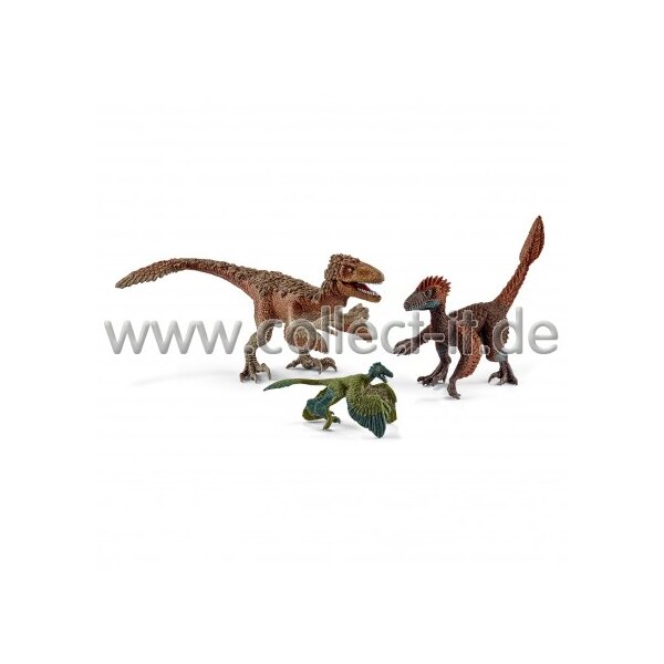 Schleich 42347 Dinosaurs - Gefiederte Raptoren