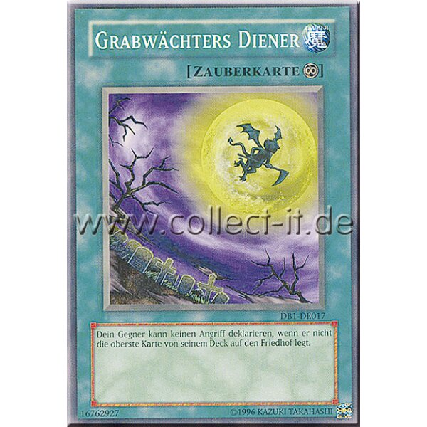 DB1-DE017 Grabwächters Diener