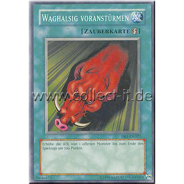 DB1-DE027 Waghalsig voranstürmen