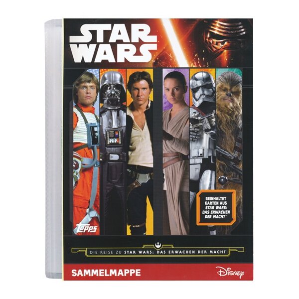 TOPPS - Star Wars - Journey to Star Wars - Sammelmappe - OHNE KARTEN - Deutsch